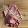 herringbone saarf red Alpaca Sjaal Rood met Visgraatpatroon