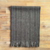 scarf alpaca grey Alpaca Sjaal Grijs / Zwart