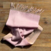 Alpaca Sjaal Dubbelzijdig Roze / Rozenhoutkleur