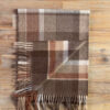 scarve alpaca tartan Alpaca Sjaal Bruin Chocolate Tartan