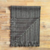 scarve grey alpaca Alpaca Sjaal Grijs / Zwart